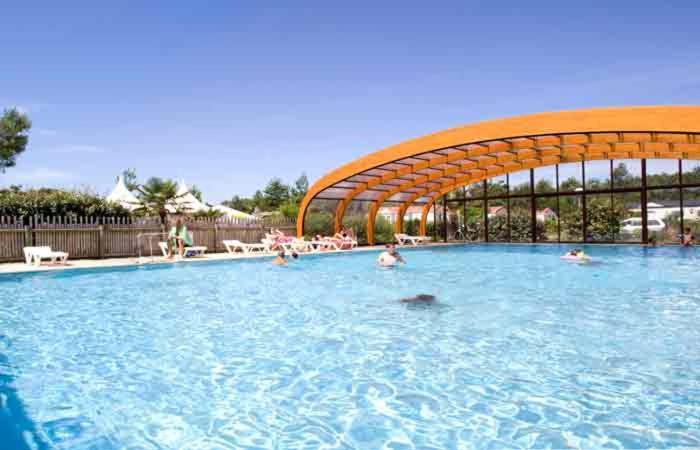 Chalet Camping Les Vignes 利和米克斯 外观 照片