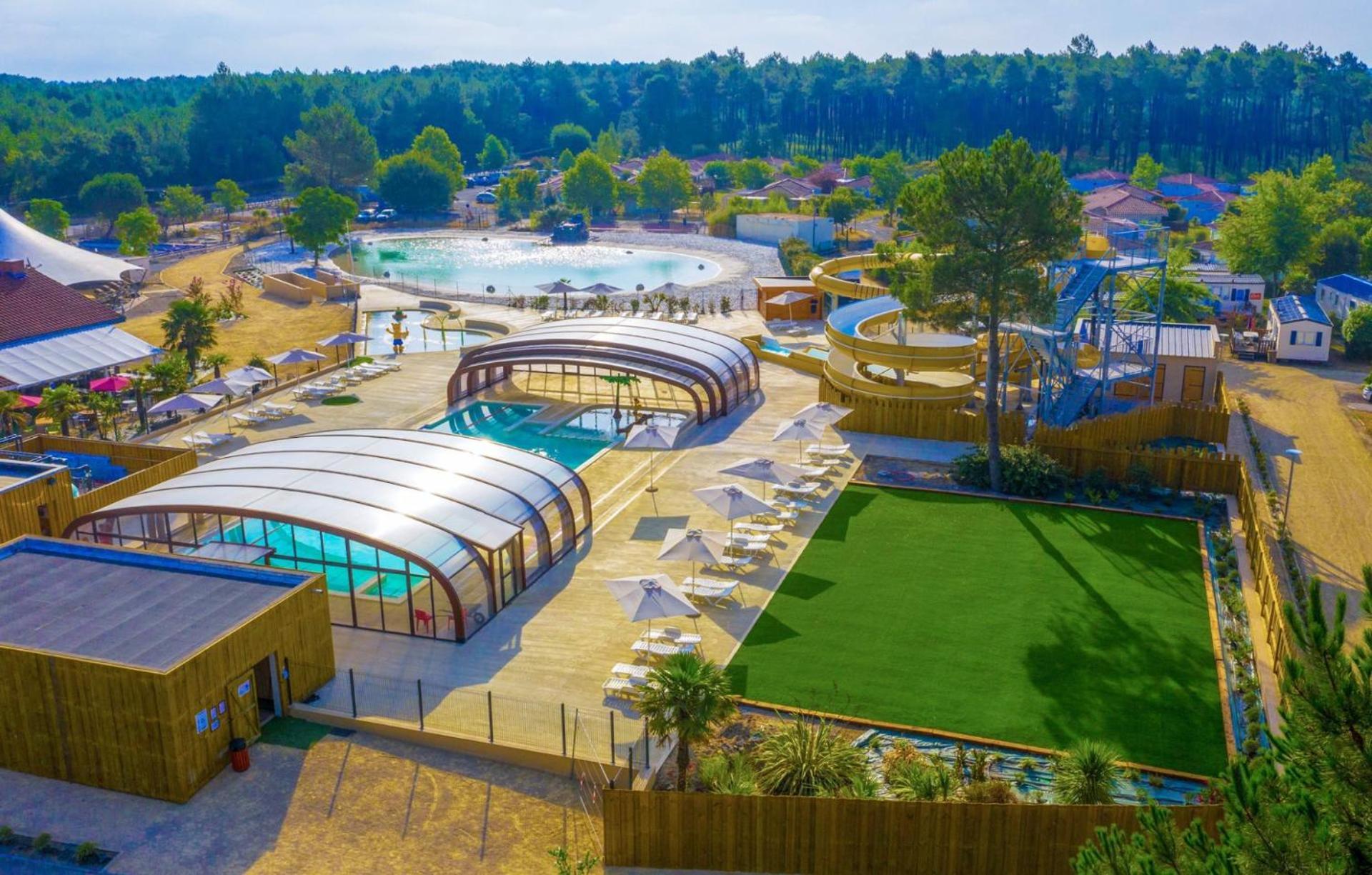 Chalet Camping Les Vignes 利和米克斯 外观 照片